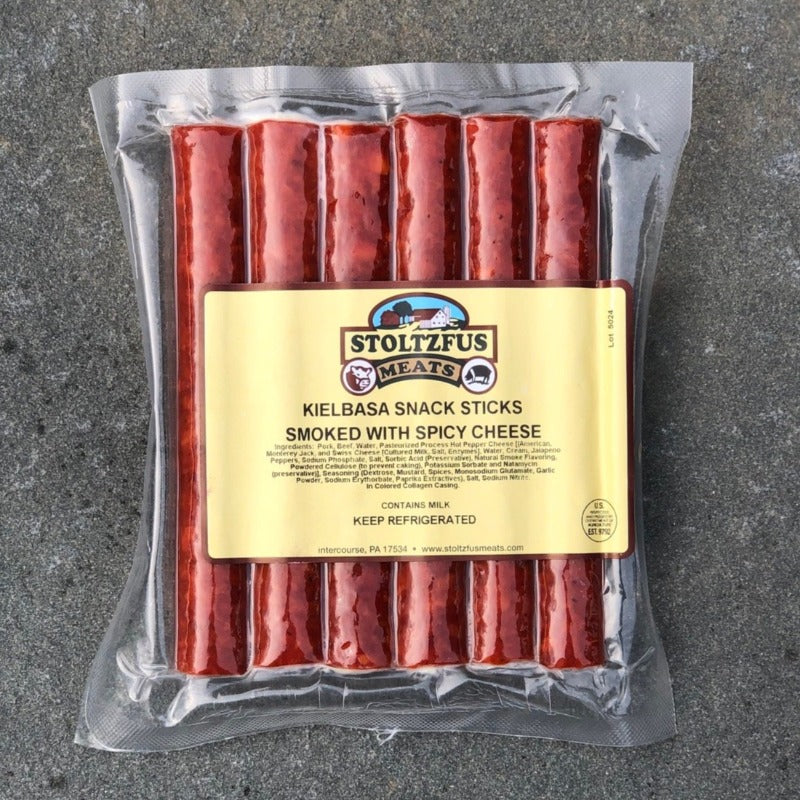 Snack Sticks - Beef or Pork - 6 Varieties | Stoltzfus Meats