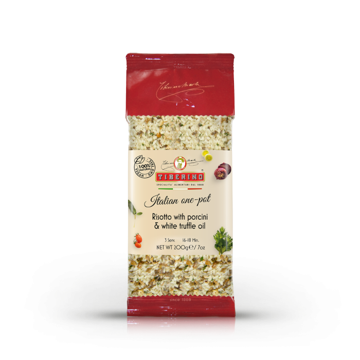 Risotto with Porcini & White Truffle Oil